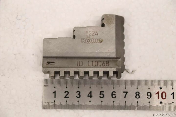 Interchangeable jaws, four-jaw chuck, 2 sets Röhm 110068  Größe 200 Breite 20 mm