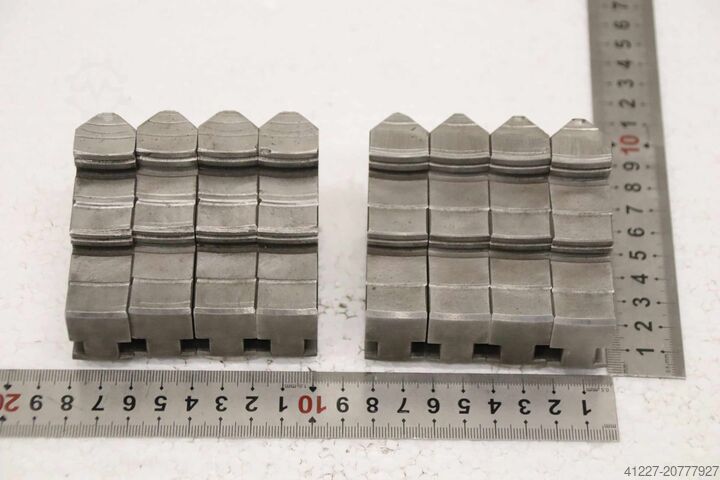 Interchangeable jaws, four-jaw chuck, 2 sets Röhm 110068  Größe 200 Breite 20 mm