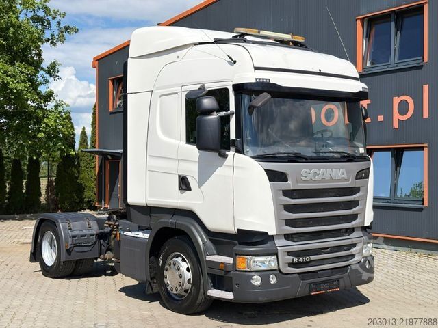 Standard tractor unit SCANIA R410 4x2 BL Euro 6 Sattelzugmaschine