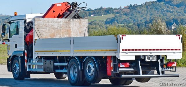 Truck mounted crane MAN TGM 26.340 * PK 23002 + FUNK * TOP!