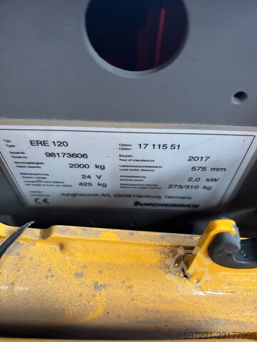 Niederhubwagen Jungheinrich ERE 120