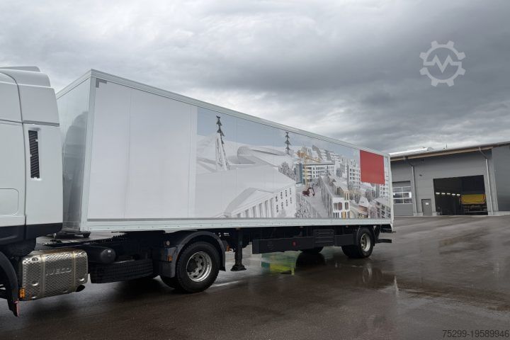 Box semitrailer Meusburger MPS-1 Koffer / HB / Swiss-Vehicle