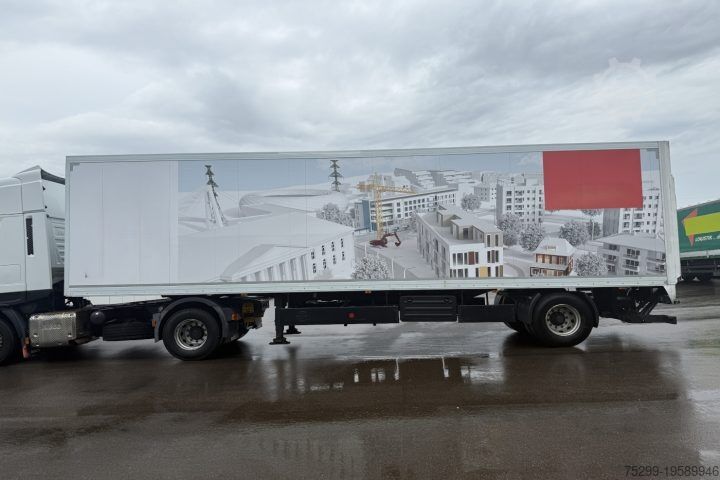Box semitrailer Meusburger MPS-1 Koffer / HB / Swiss-Vehicle