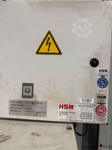 Vertikalballenpresse HSM VL 600