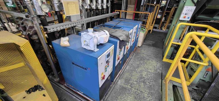 Vierfach-Extrusionslinie KraussMaffei Vierfachhaus