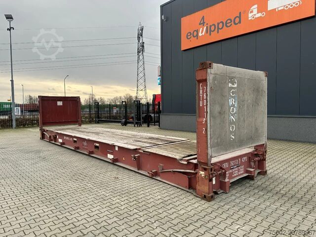 Flat containers CIMC 40FT FLATRACK FLUSH FOLDING / CSC-test: 12/2027...