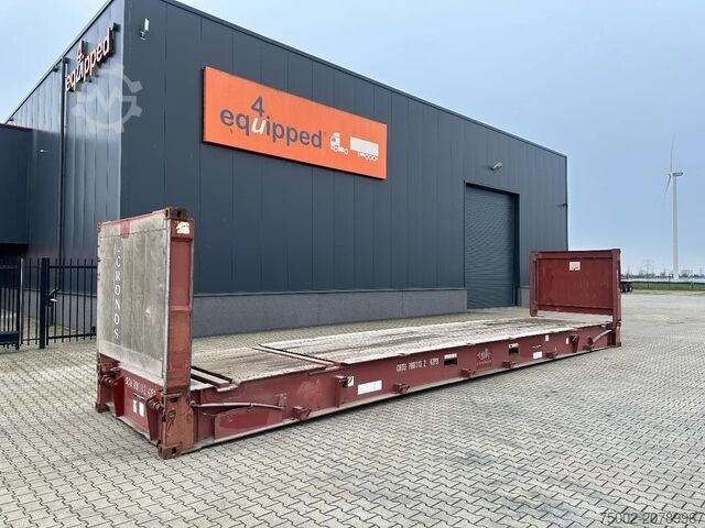 Flat containers CIMC 40FT FLATRACK FLUSH FOLDING / CSC-test: 12/2027...