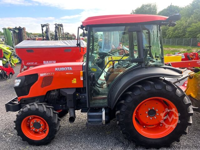 Kubota M 5071 NARROW, Allrad, Klima, Kriechgang, Schmalspur, nur 420 h ! Kubota M 5071 NARROW, Allrad, Klima, Kriechgang