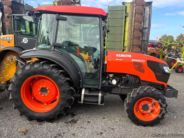 Kubota M 5071 NARROW, Allrad, Klima, Kriechgang, Schmalspur, nur 420 h ! Kubota M 5071 NARROW, Allrad, Klima, Kriechgang