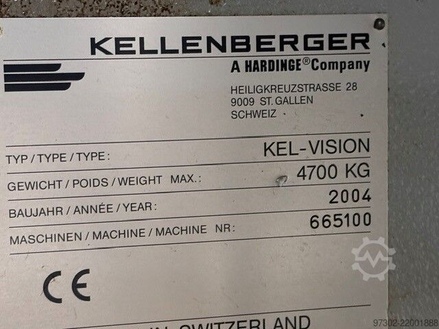 Cylindrical grinding machine Kellenberger KEL-VISION