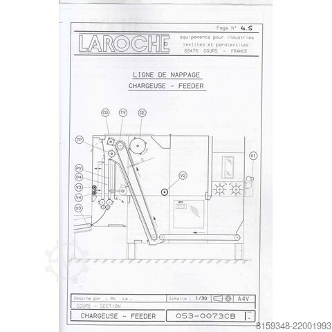 Laroche Airlay Vliesleger für die Produktion laroche napeuse airlay