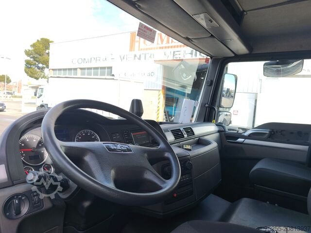 Flatbed truck with tarp MAN 18.290 TGM