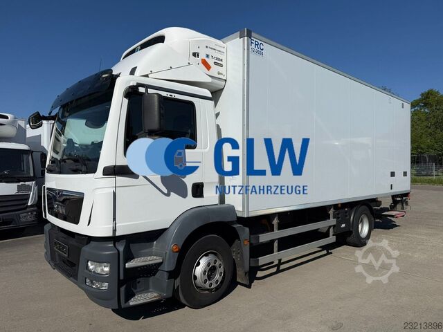 Refrigerated truck MAN TGM 15.290 BL Kühlkoffer 6,6 m LBW 1,5 T*TK 1200