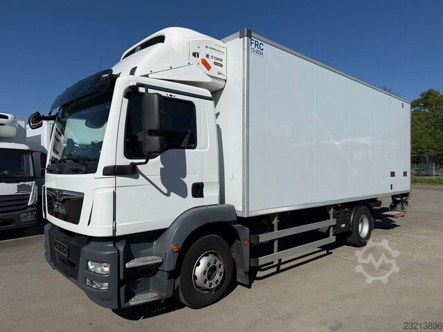 Refrigerated truck MAN TGM 15.290 BL Kühlkoffer 6,6 m LBW 1,5 T*TK 1200