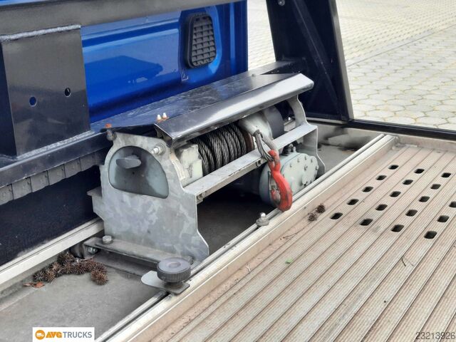Car carrier van IVECO DAILY 70C21 DOKA Autotransporter Jotha Seilwinde