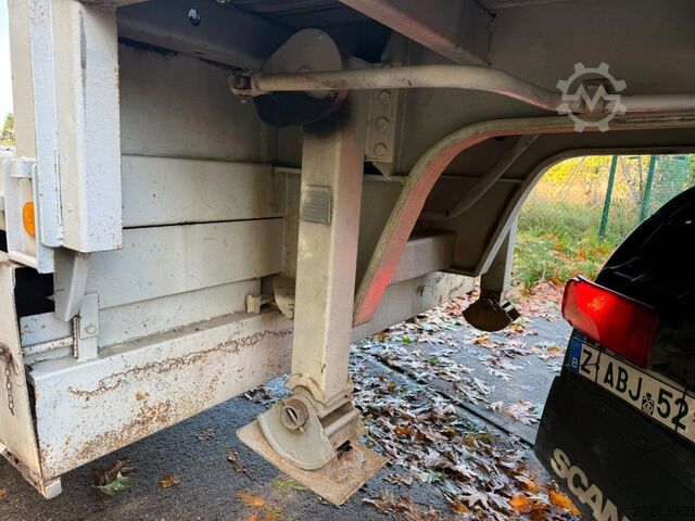 Open semitrailer TRAILOR Schwanenhals