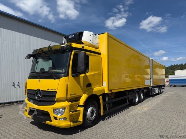 Refrigerated truck MERCEDES-BENZ 2540 LL 6x2/4 Kühlkoffer 8.2m LBW 2,5t  Carrier