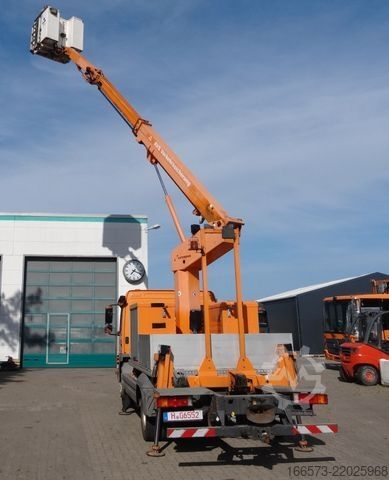 Truck-mounted work platform MERCEDES-BENZ Atego 818 Ruthmann TK145 Kunststoffkorb