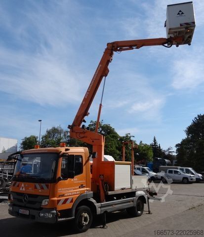Truck-mounted work platform MERCEDES-BENZ Atego 818 Ruthmann TK145 Kunststoffkorb