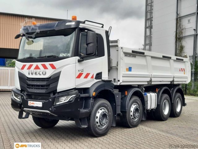 Kipper LKW IVECO X-WAY 480 8X4/4 Meiller Bordmatik Intarder AHK