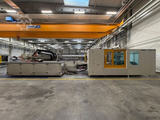 Injection molding machine KraussMaffei KM 950-17200 MX