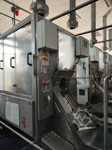 Zwiebel Schälmaschine M und P Onion peeler M&P 