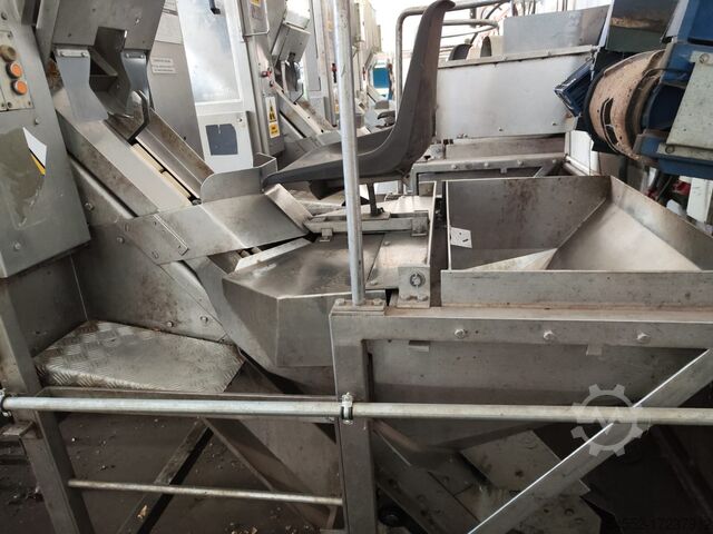 Zwiebel Schälmaschine M und P Onion peeler M&P