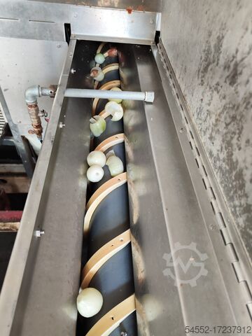 Zwiebel Schälmaschine M und P Onion peeler M&P 