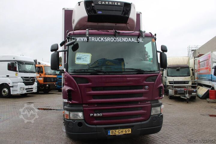 Kühl-/Tiefkühltransport Scania P230 + CARRIER + euro 5