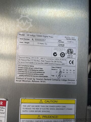 Digitaldruckmaschine HP Indigo HP Indigo 10000 Digital Press