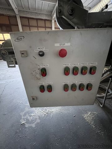 Double-sided tenoning machine VEB Ellma Kahepoolne tapipink - DZS