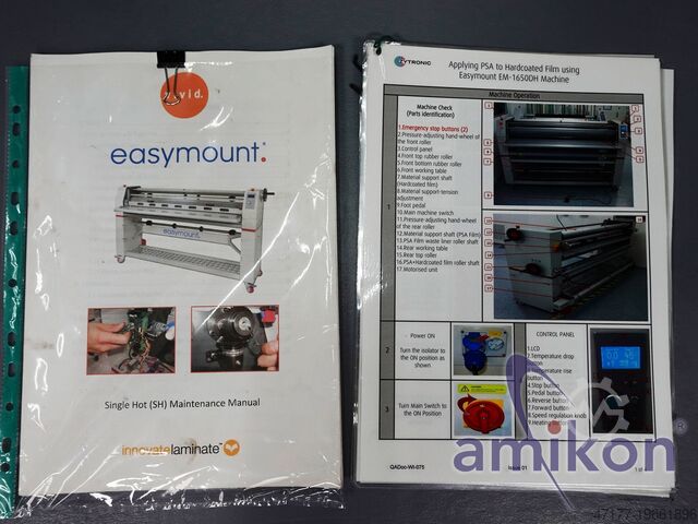 Laminating machine Vivid Easymount EM-1650DH