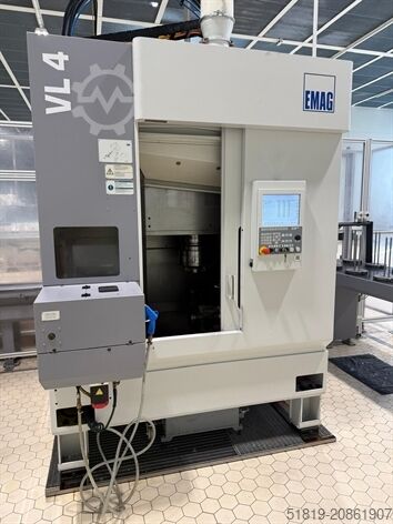 Bearbeitungszelle / Vertikaldrehmaschine EMAG VL 4