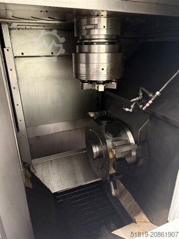 Bearbeitungszelle / Vertikaldrehmaschine EMAG VL 4