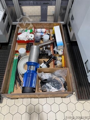 Bearbeitungszelle / Vertikaldrehmaschine EMAG VL 4