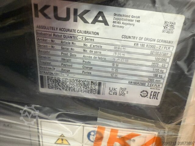Industrieroboter KUKA KRC4 KR180 R2900-2 / FLR