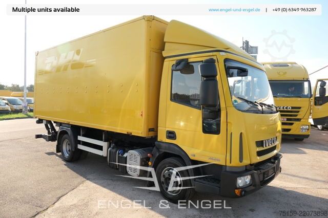 Transporter mit Koffer iveco EuroCargo ML 75 E 16 P LBW LUFT AUTOMATIK