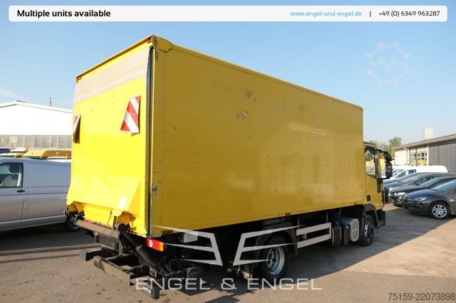 Transporter mit Koffer iveco EuroCargo ML 75 E 16 P LBW LUFT AUTOMATIK