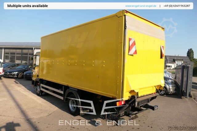 Transporter mit Koffer iveco EuroCargo ML 75 E 16 P LBW LUFT AUTOMATIK