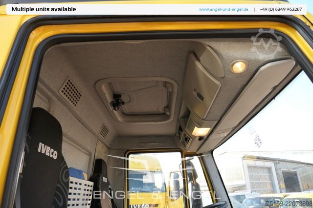 Transporter mit Koffer iveco EuroCargo ML 75 E 16 P LBW LUFT AUTOMATIK