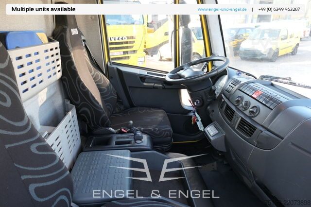 Transporter mit Koffer iveco EuroCargo ML 75 E 16 P LBW LUFT AUTOMATIK