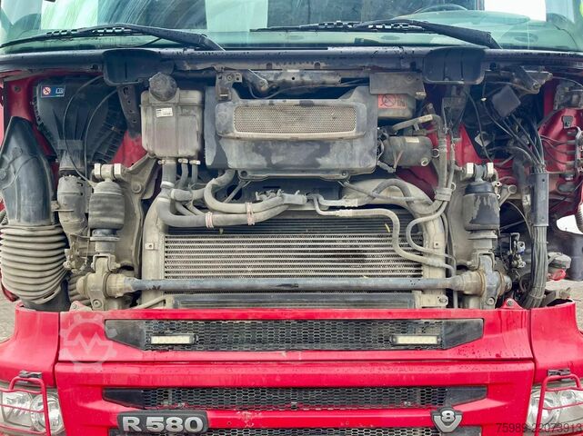 Fahrgestell mit Fahrerhaus Scania R580 V8 6x4, RETARDER, 614915 km FULL SPRING!  ...