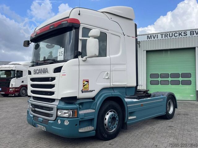 Standard-SZM Scania R450 767324  km! RETARDER, FRIGO, TOP condition!