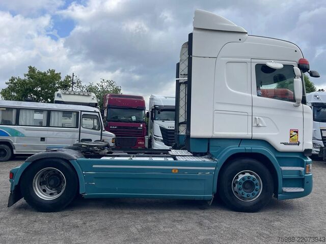 Standard-SZM Scania R450 767324  km! RETARDER, FRIGO, TOP condition!