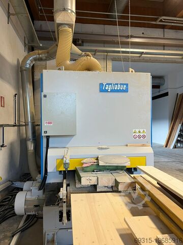 Three-sided sanding line for beams Tagliabue TAG22CF-800 SUP D.