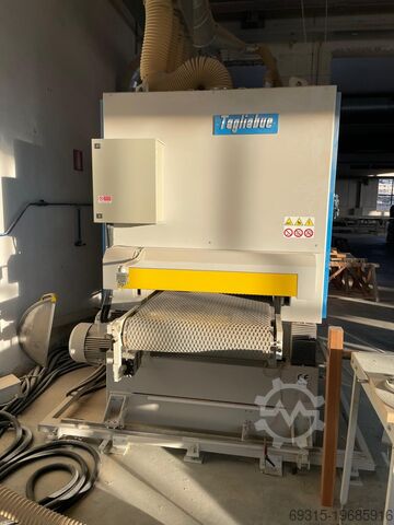 Three-sided sanding line for beams Tagliabue TAG22CF-800 SUP D.