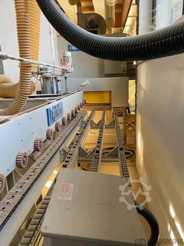 Three-sided sanding line for beams Tagliabue TAG22CF-800 SUP D.