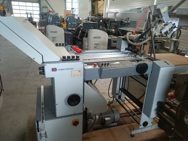 Folding machine Mathias Bäuerle GmbH CAS 524