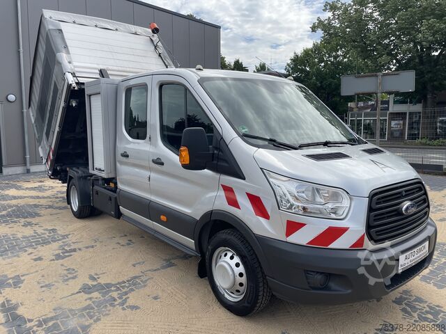 Tipper truck Ford Transit Kipper aus 1.Hand+Klima+AHK+EU5