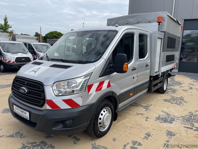 Tipper truck Ford Transit Kipper aus 1.Hand+Klima+AHK+EU5